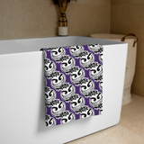 razel™ Gang Drip Face Motif Towel