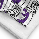 Purp Gang Double Cup Motif Towel