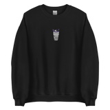 Purp Gang Double Cup Embroidered Crewneck