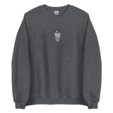 Purp Gang Double Cup Embroidered Crewneck