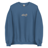 zDaddy Embroidered Crewneck