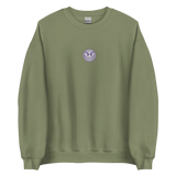 razel™ Face Embroidered Crewneck