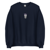 Purp Gang Double Cup Embroidered Crewneck