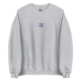 Purp Gang Rock Star Embroidered Crewneck