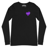 razel™ Purple Hearted Long Sleeve Tee