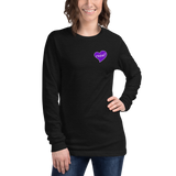 razel™ Purple Hearted Long Sleeve Tee