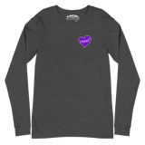 razel™ Purple Hearted Long Sleeve Tee