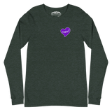 razel™ Purple Hearted Long Sleeve Tee