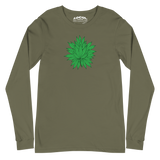 Marijuana Tree Star Long Sleeve Tee