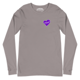 razel™ Purple Hearted Long Sleeve Tee