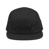 Black razel™ 5 Panel Cap