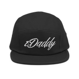 White zDaddy 5 Panel Cap