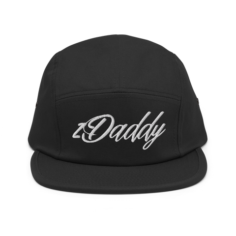 White zDaddy 5 Panel Cap