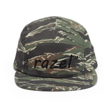 Black razel™ 5 Panel Cap