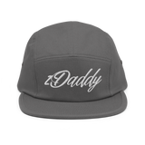 White zDaddy 5 Panel Cap