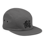 Black Fort Collins 5 Panel Cap