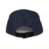 Black Fort Collins 5 Panel Cap