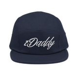 White zDaddy 5 Panel Cap