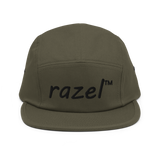 Black razel™ 5 Panel Cap