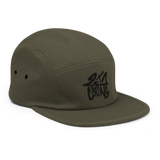 Black Fort Collins 5 Panel Cap