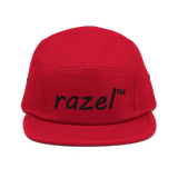 Black razel™ 5 Panel Cap