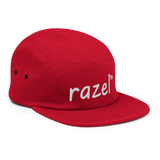 White razel™ 5 Panel Cap