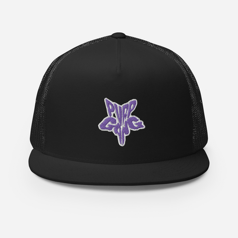 Purp Gang Rock Star Trucker Cap