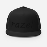 Black razel™ Trucker Cap