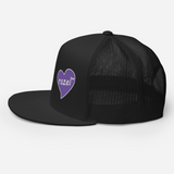 razel™ Purple Hearted Trucker Cap