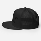 Black razel™ Trucker Cap