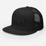 Black razel™ Trucker Cap