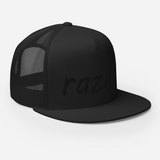 Black razel™ Trucker Cap