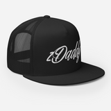 White zDaddy Trucker Cap