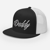 White zDaddy Trucker Cap