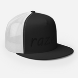 Black razel™ Trucker Cap