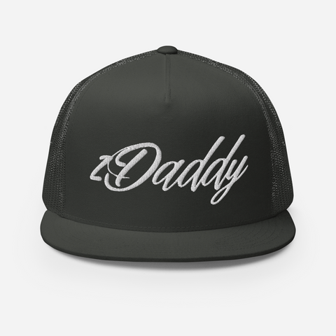 White zDaddy Trucker Cap