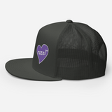 razel™ Purple Hearted Trucker Cap