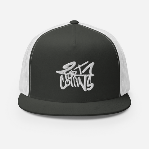 White Fort Collins Trucker Cap