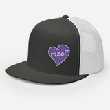 razel™ Purple Hearted Trucker Cap