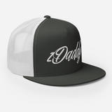 White zDaddy Trucker Cap