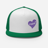 razel™ Purple Hearted Trucker Cap