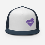 razel™ Purple Hearted Trucker Cap