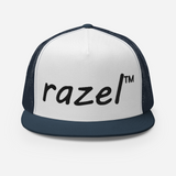 Black razel™ Trucker Cap