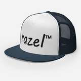 Black razel™ Trucker Cap