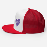 razel™ Purple Hearted Trucker Cap