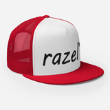 Black razel™ Trucker Cap