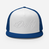 White zDaddy Trucker Cap