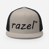 Black razel™ Trucker Cap