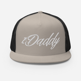 White zDaddy Trucker Cap