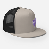 razel™ Purple Hearted Trucker Cap